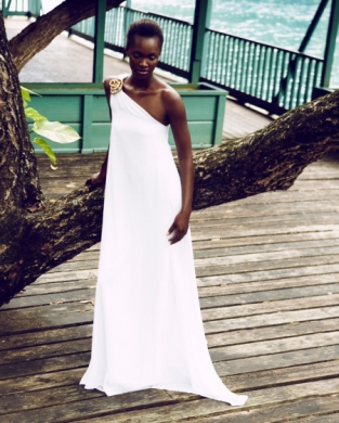 Caribbean Fashion Drenna Luna Model latesha Coleman