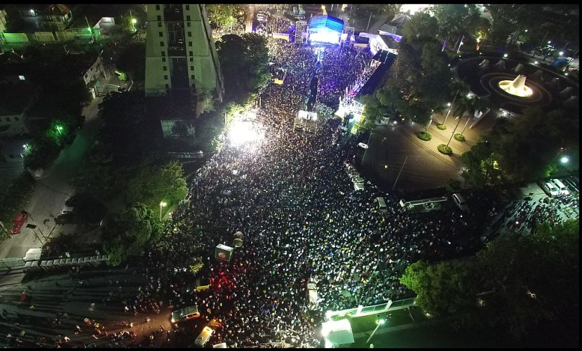 Haiti Concert 2015 Crowd
