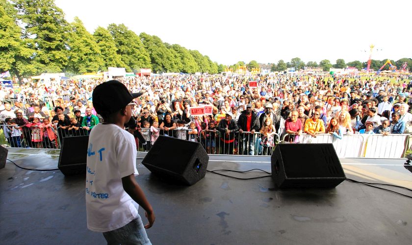 Leicester Carnival Stage