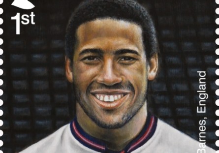 John Barnes one of the 11 Football Heroes on latest set of Royal Mail special stamps