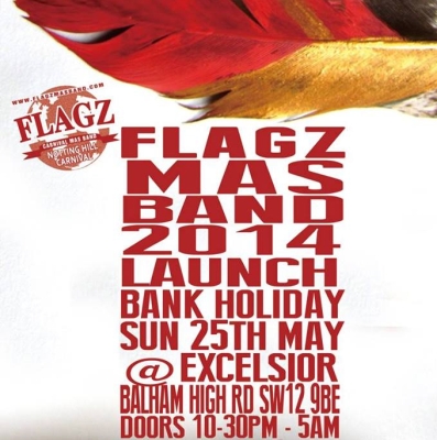 Flagz Mas Band Launch 2014