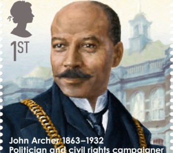 Great Britons John Archer Stamp