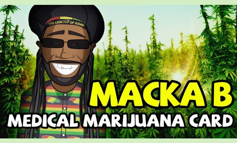 Macka B Medical Marijuana Card 2014