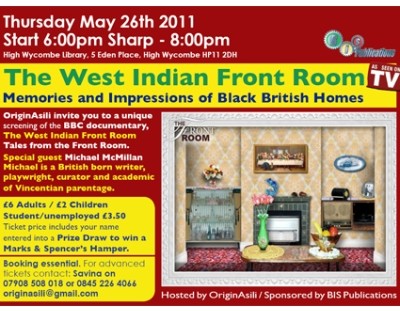 West Indian Front Room Exhibition 2011