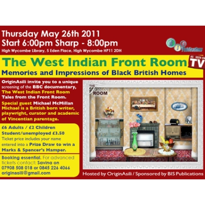 West Indian Front Room Exhibition 2011