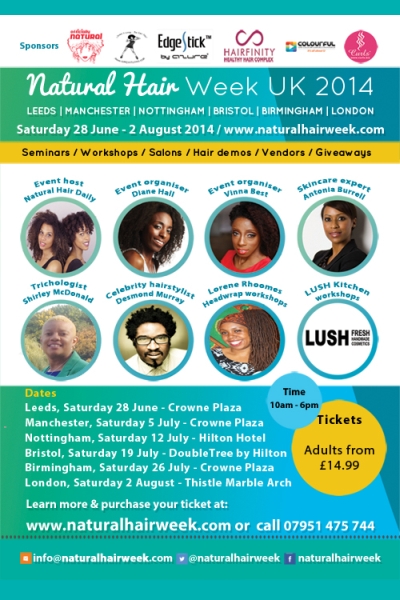 Natural Hair Week UK 2014