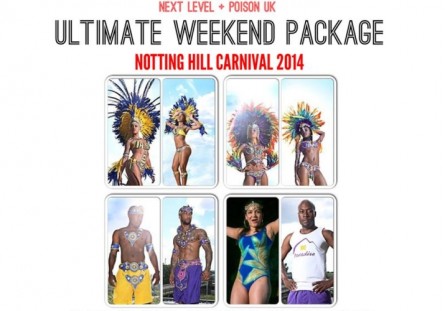 Notting Hill Carnival 2014 Weekend Package