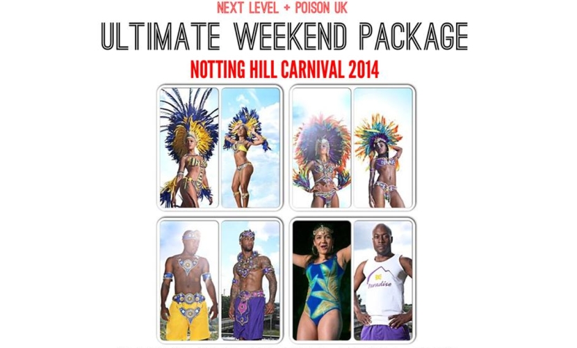 Notting Hill Carnival 2014 Weekend Package