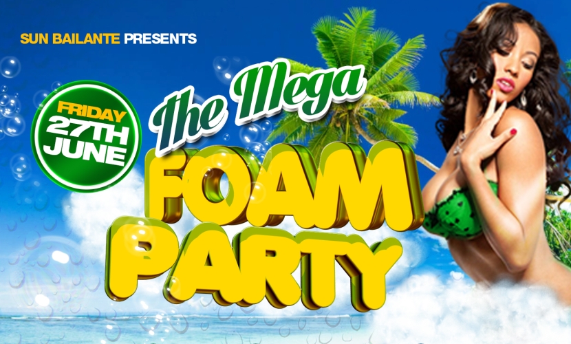 Sun Bailante Mega Foam Party