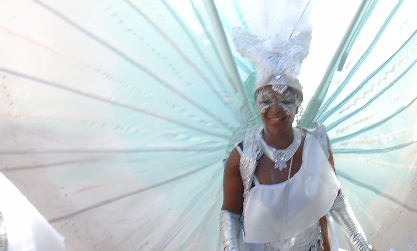 Carnival Mas White