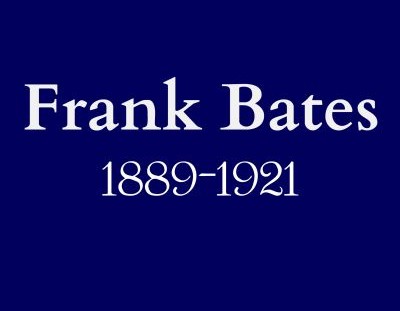 Frank Bates blue plaque