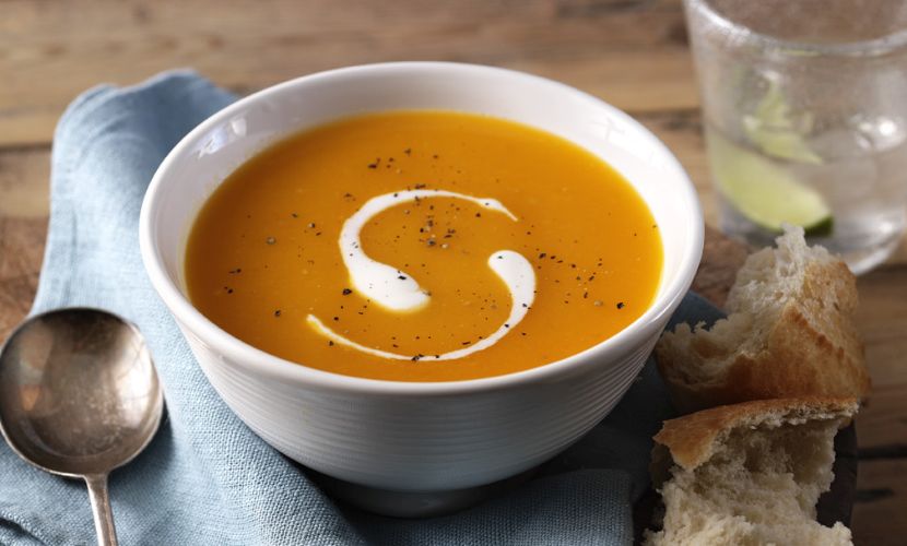 Spicey Caribbean Pumpkin Soup