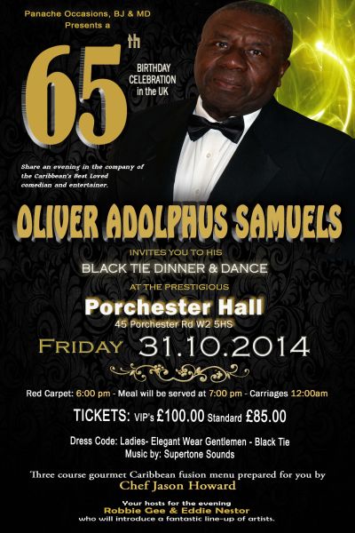 Dinner Dance Oliver Samuels