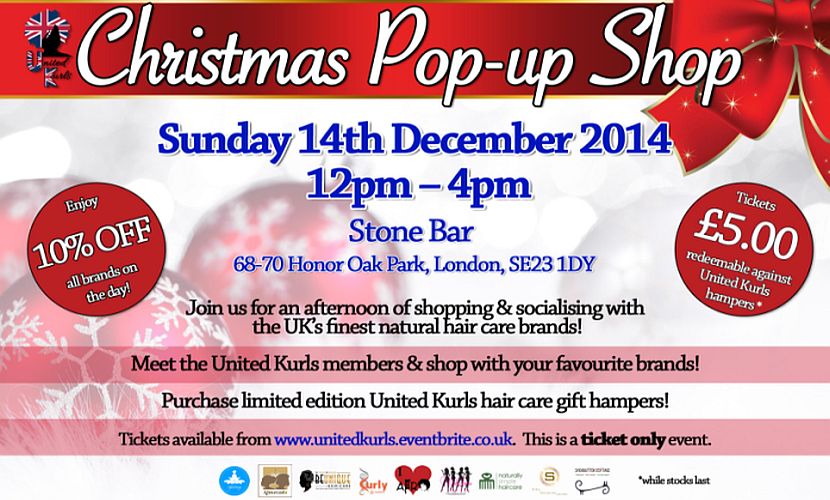 United Kurls Christmas Pop UP Shop