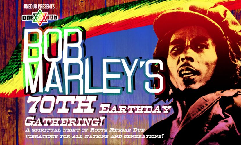 Bob Marley 70 bday Birmingham