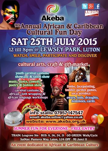 African & Caribbean Cultural Fun Day 2015