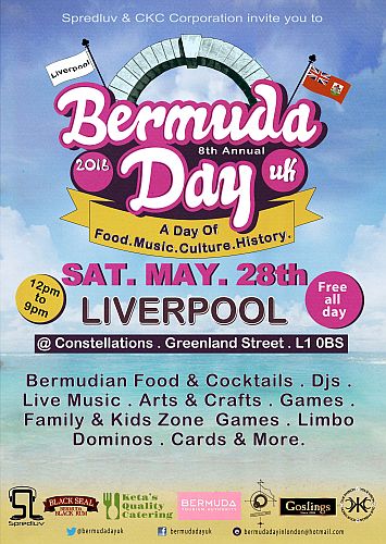 2nd Annual Bermuda Day UK 2016 - Liverpool Family Event