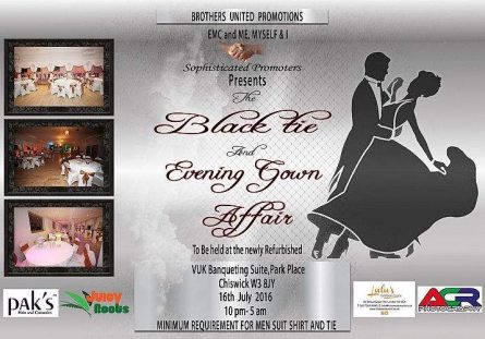 Black Tie and Evening Gown Affair
