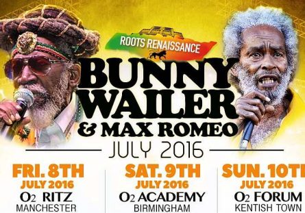 Bunny Wailer + Max Romeo