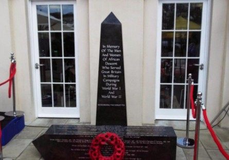 Caribbean War Veteran memorial