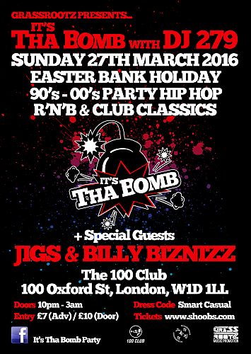 It's Tha Bomb Easter Bank Holiday special