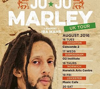 Julian Marley UK Tour 2016