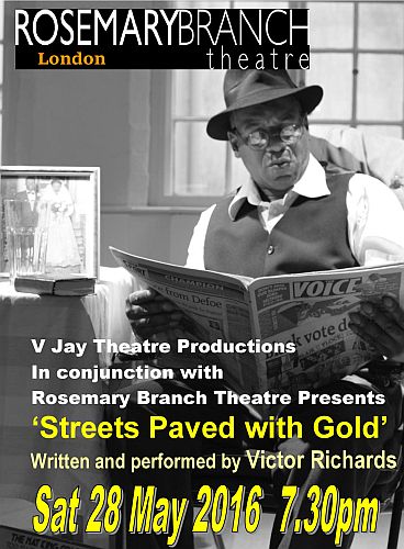 Rosemary Branch Theatre Streets Paved with Gold