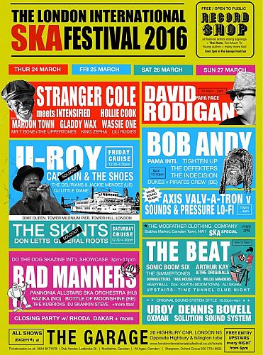 London International Ska Festival 2016