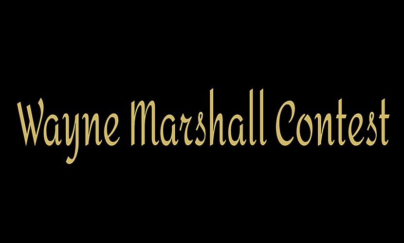 Wayne Marshall Contest 2016